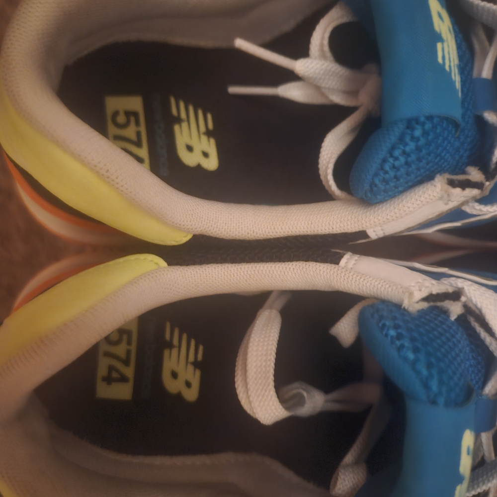 New Balance Women's Multicolor 574 Sneakers - Picture 5 of 7
